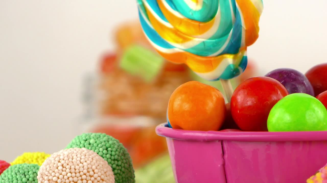 Stock Video Party Candy Decorations Live Wallpaper - Free Download
