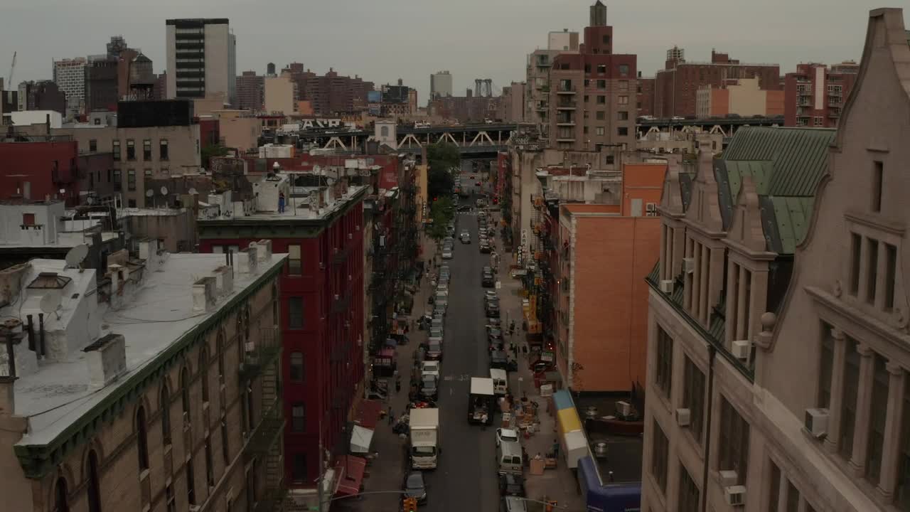 Stock Video Flying Over A Street In A New York Neighborhood Live Wallpaper For PC - Free Download