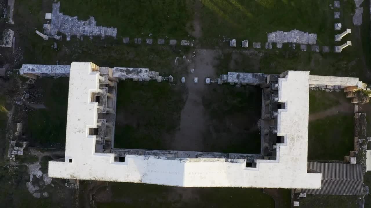 Stock Video Historic Building In Greece Animated Wallpaper - Free Download