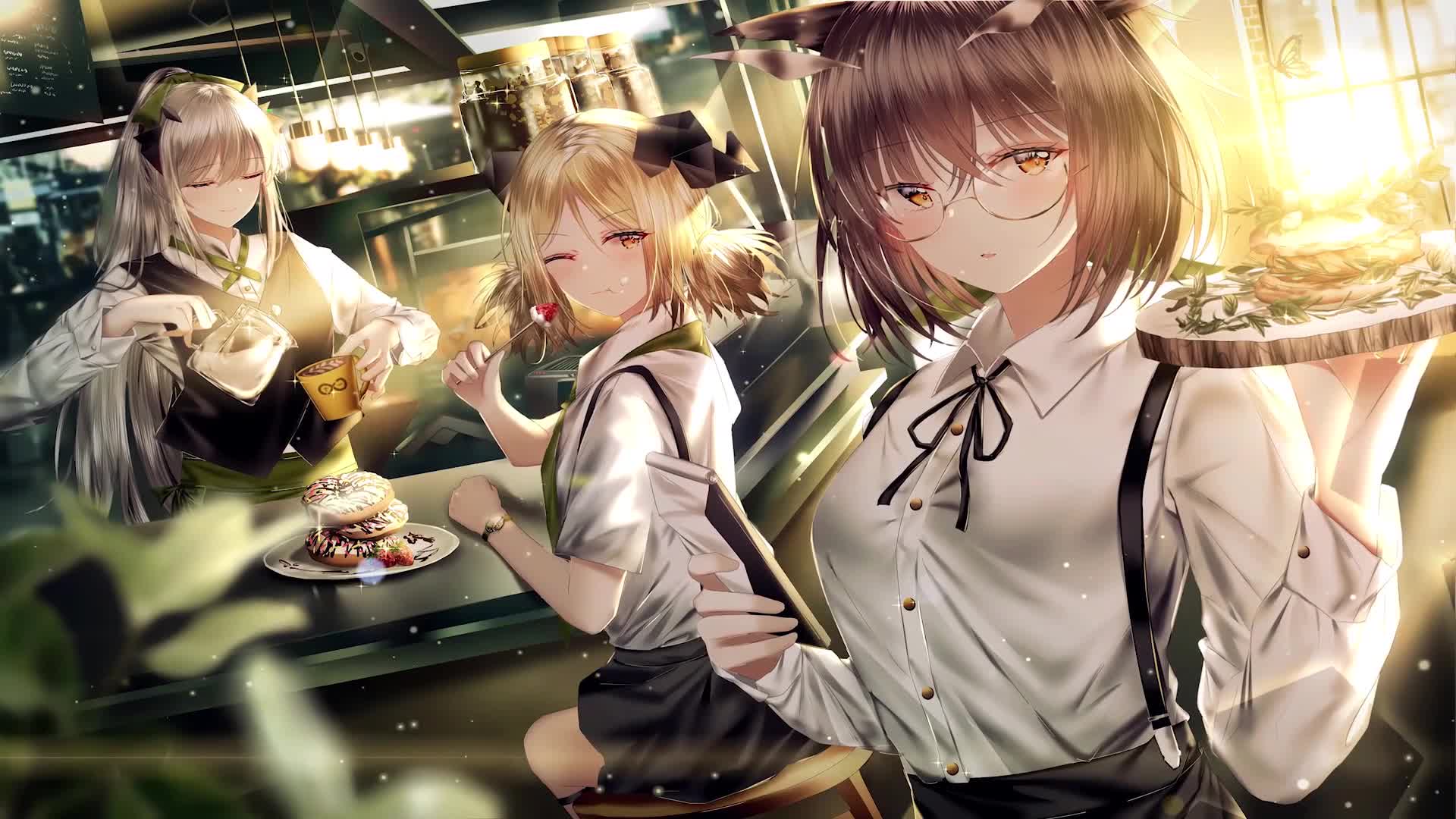 Anime Arknights Game Girls Live Wallpaper - Free Download