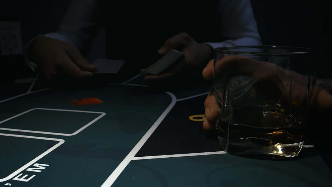 Stock Video Dealing Cards On A Poker Game Table Live Wallpaper For PC - Free Download