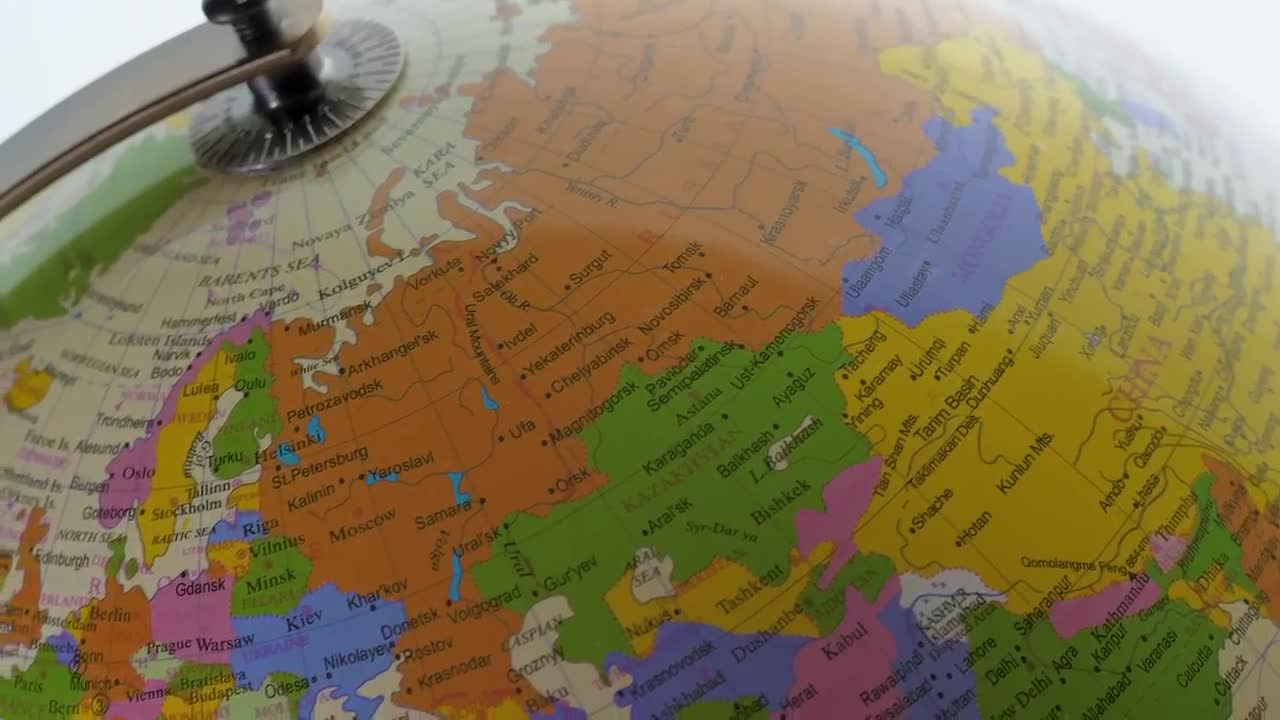 Video Stock Closeup Of A Desk Globe Live Wallpaper For PC - Free Download