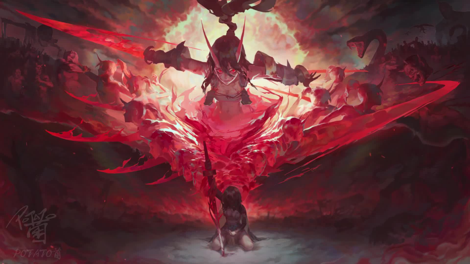 Devil Girl Anime Live Wallpaper - Free Download