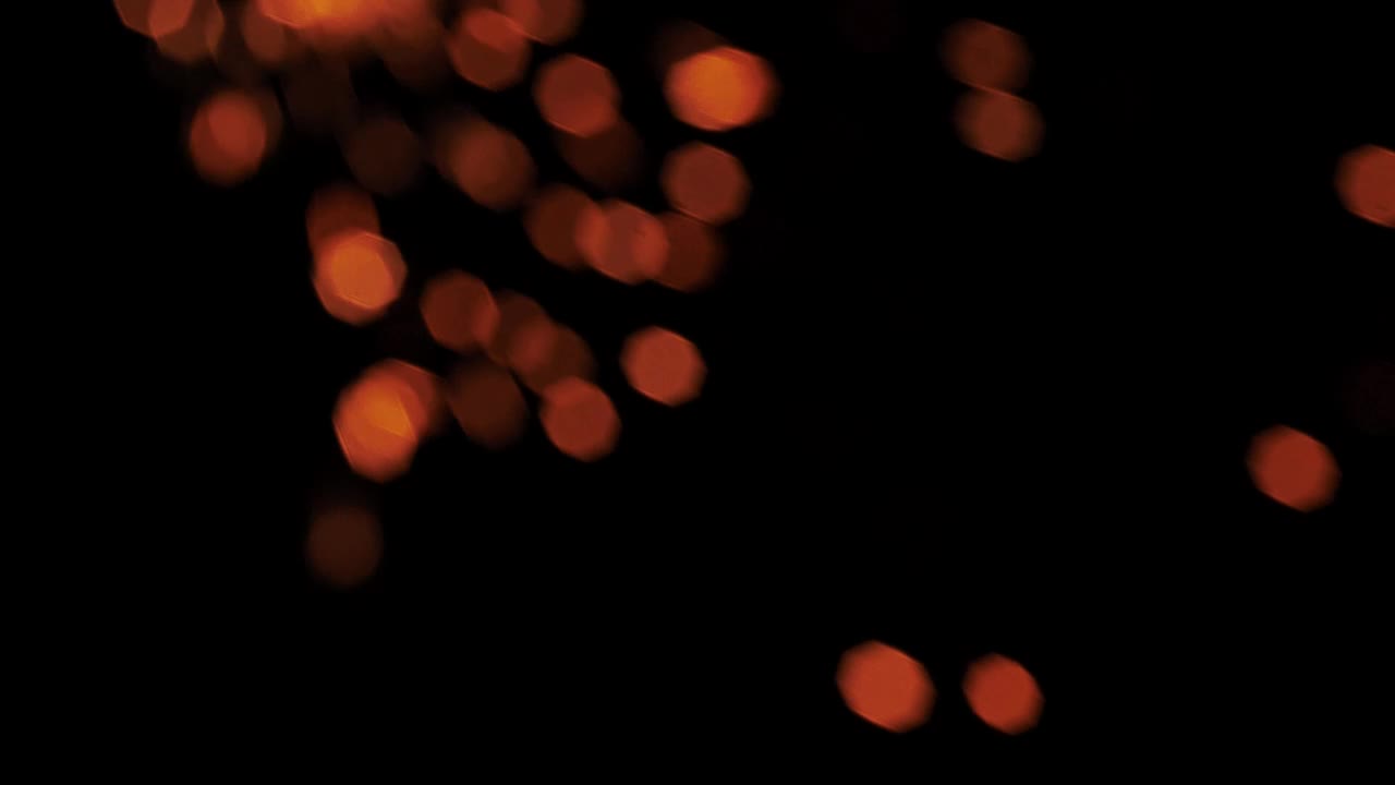 Stock Video Fire Particles On Dark Background Live Wallpaper For PC - Free Download