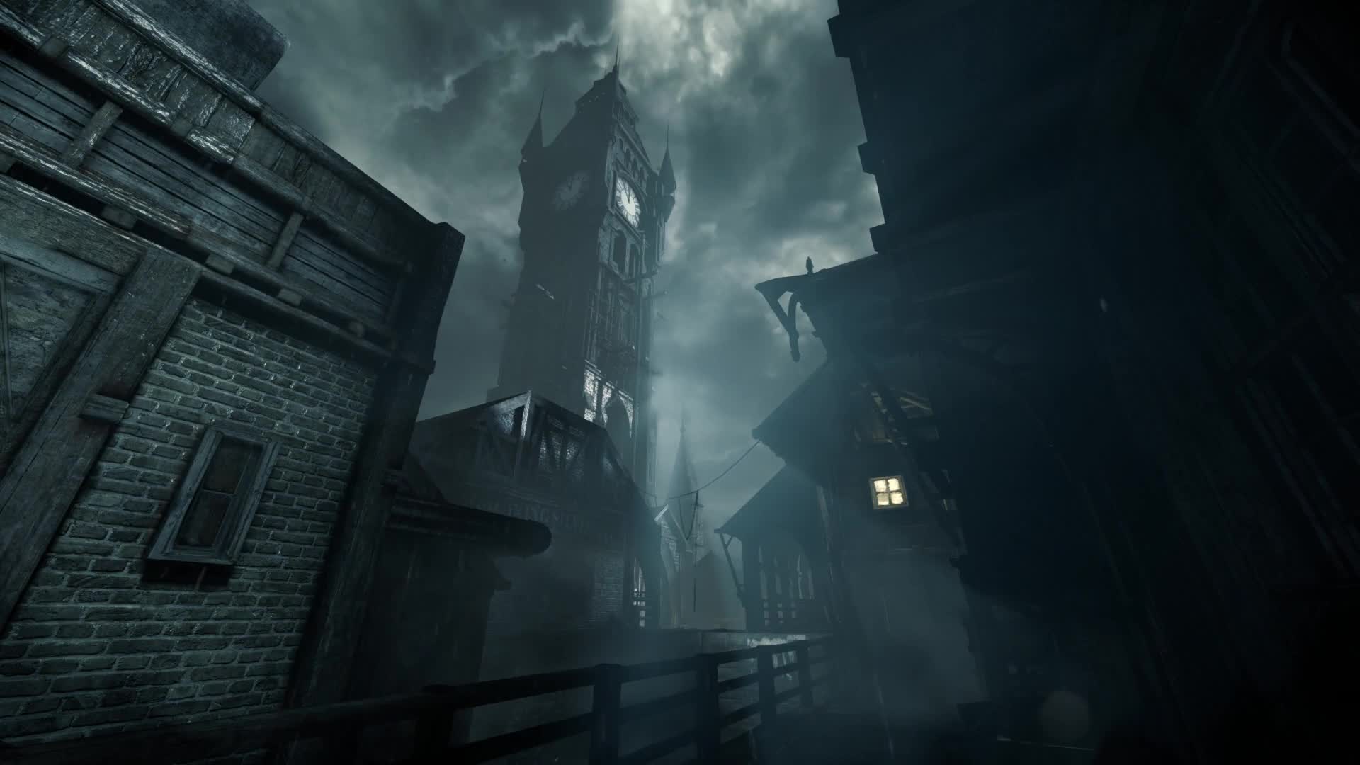 Thief Clocktower Raining Hd Live Wallpaper For Windows Desktophut 1 - Free Download