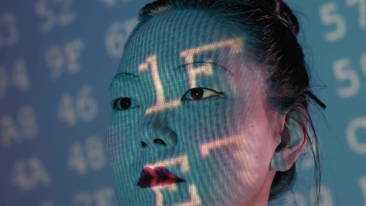 Video Stock Portrait Of A Cyborg Being Programmed Live Wallpaper Free - Free Download