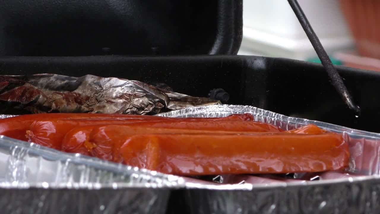 Free Stock Video Sausages On A Spit Live Wallpaper - Free Download