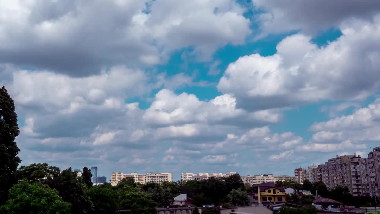 Stock Video Deep Clouds Blocking A Blue Sky Live Wallpaper For PC - Free Download