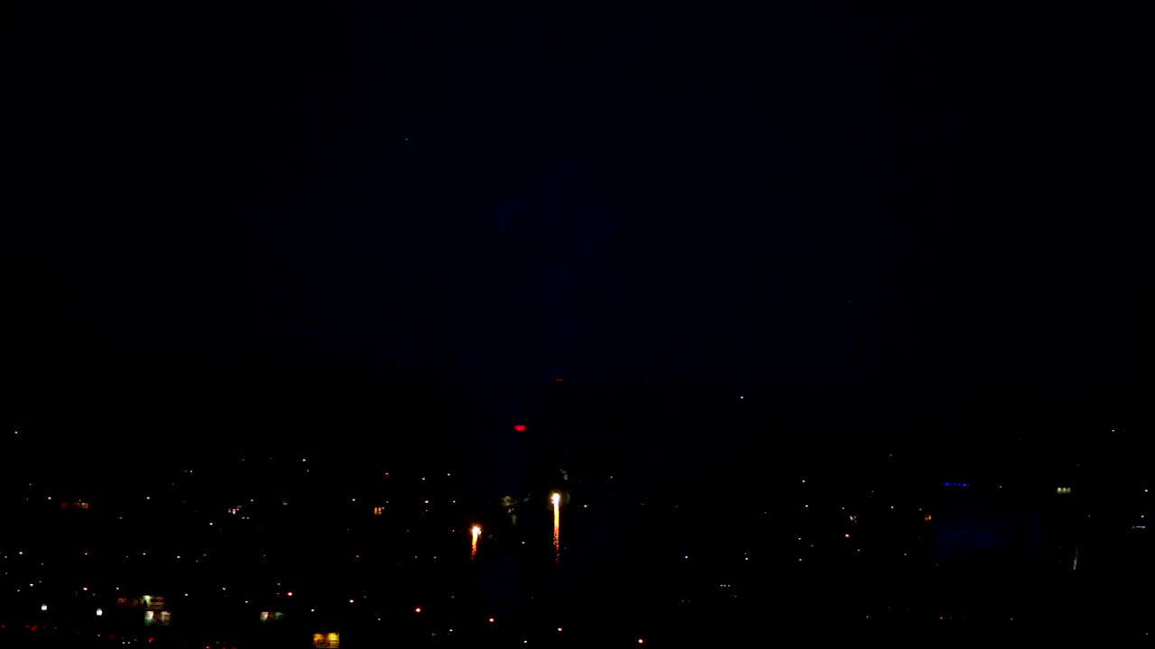 Stock Video Fireworks Celebration In The City Live Wallpaper For PC - Free Download