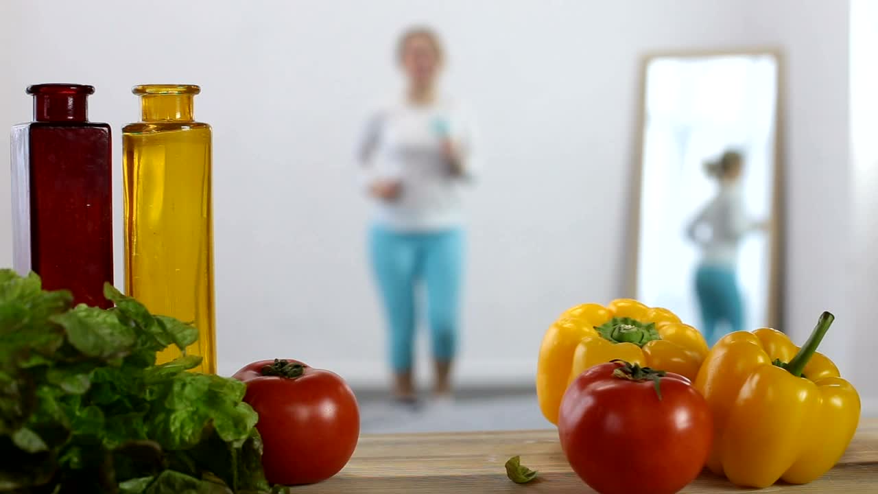 Stock Footage Vegetables And Exercise Live Wallpaper - Free Download