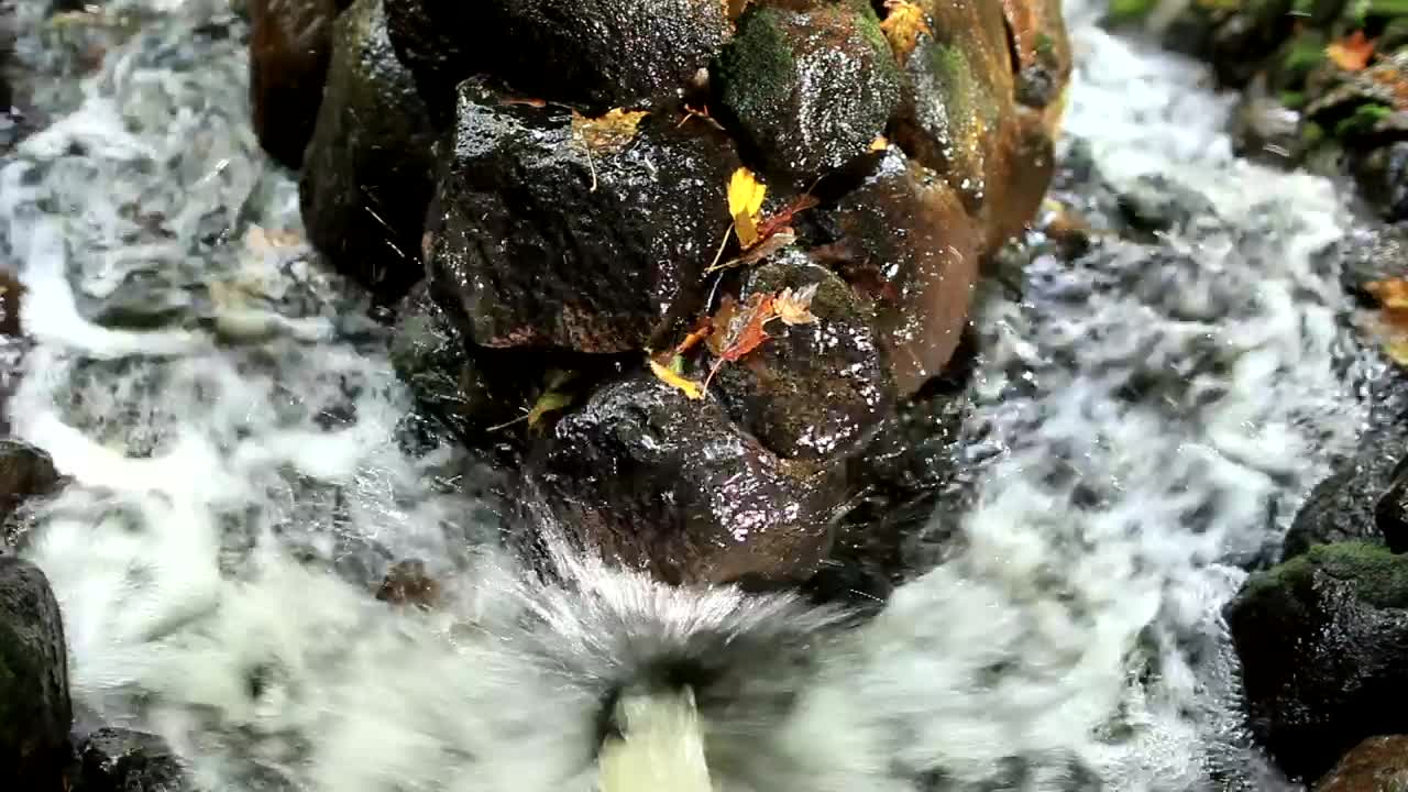 Stock Footage Water Rushing Between Stones Live Wallpaper - Free Download