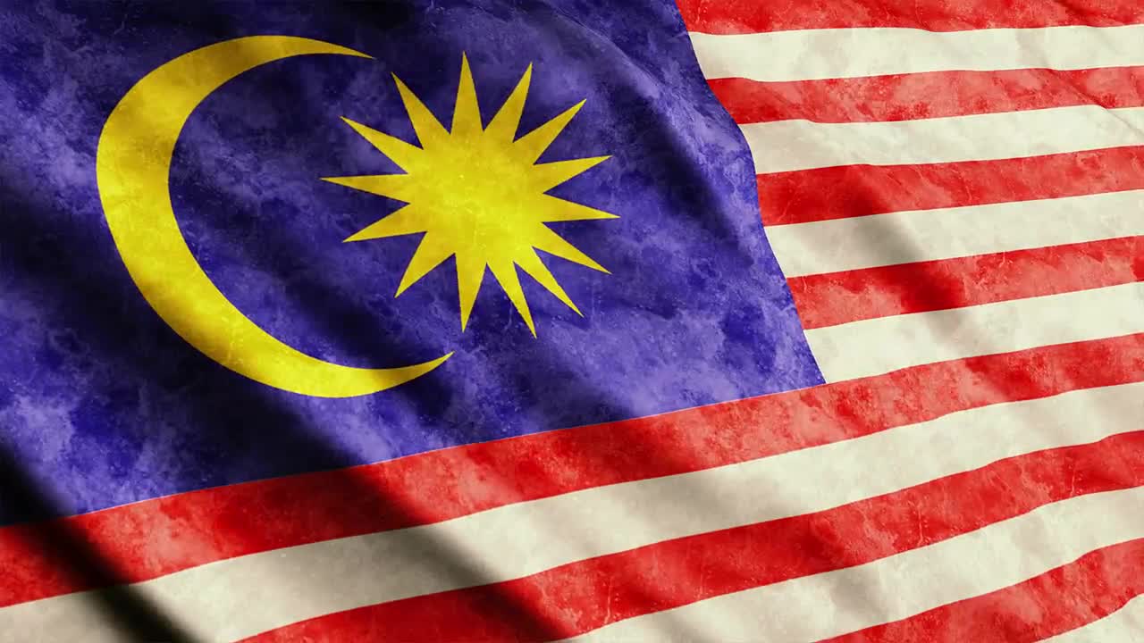 Stock Video Malaysia Flag Waving Animated Wallpaper - Free Download