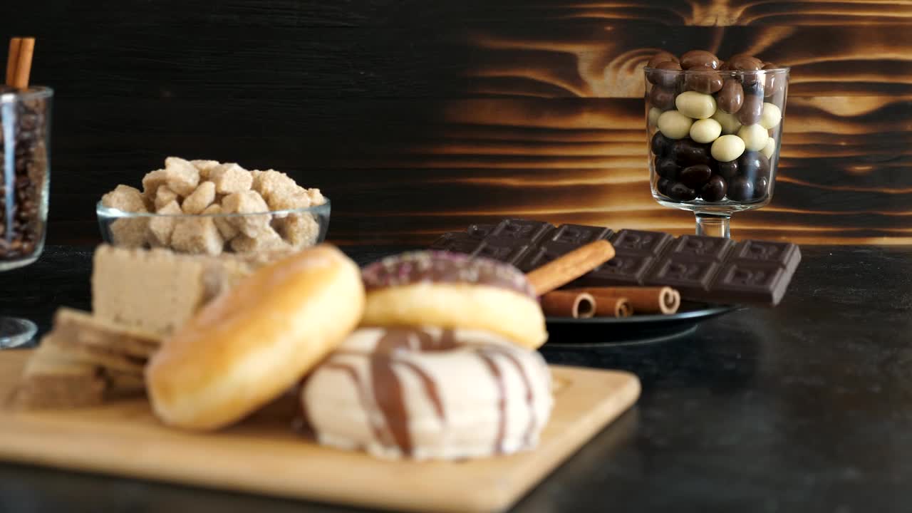 Video Stock Chocolate Treats And Donuts Live Wallpaper For PC - Free Download