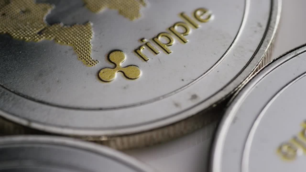 Free Stock Video Ripple Bitcoin Coins In A Close Shot Live Wallpaper - Free Download