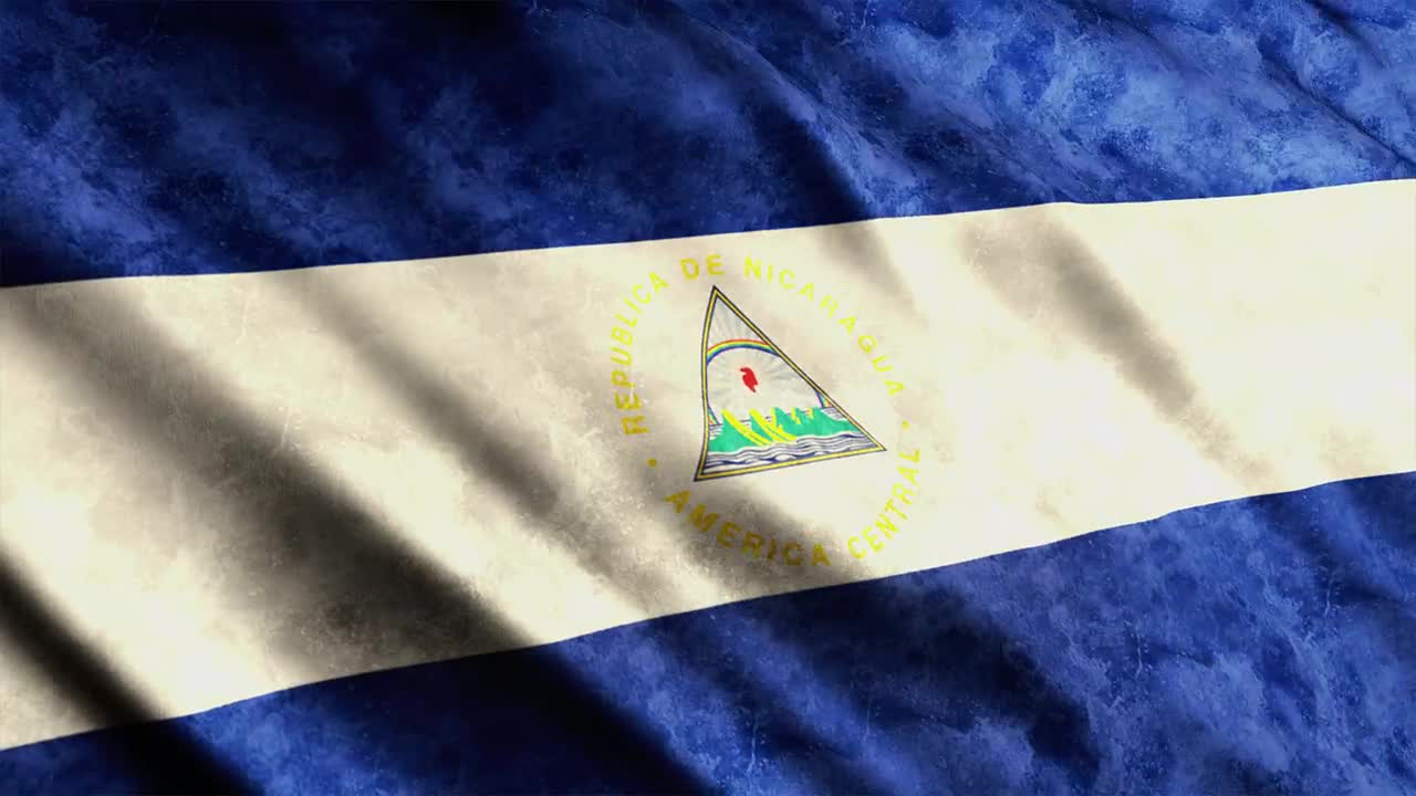 Stock Video Nicaragua Flag From American Continent Live Wallpaper - Free Download