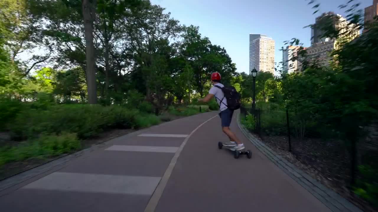 Free Video Stock Skating Through A City Street Live Wallpaper - Free Download