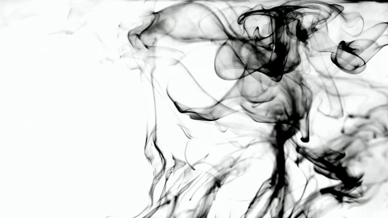 Stock Video Ink Drifting Underwater Animated Wallpaper - Free Download