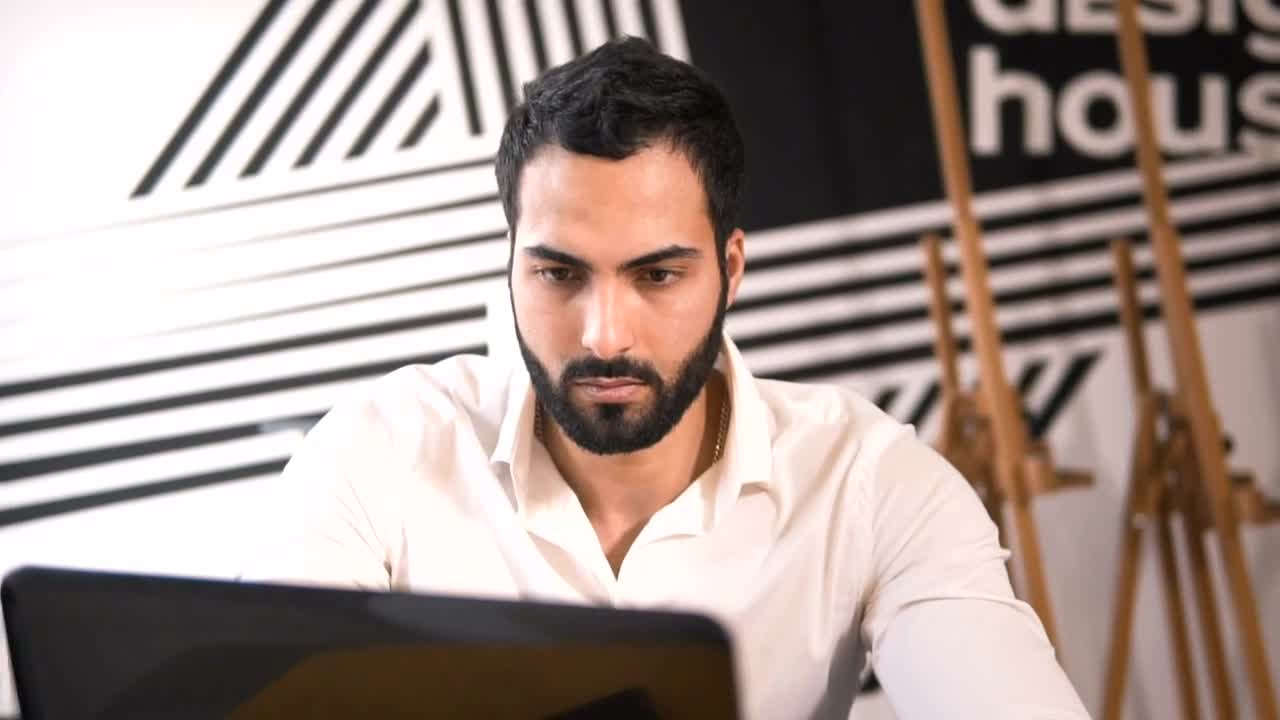 Video Stock Closeup Of Professional Man In Modern Office Live Wallpaper For PC - Free Download