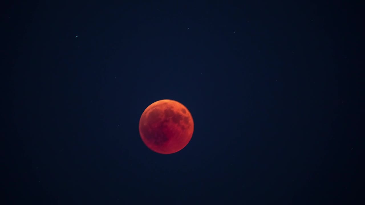 Video Stock Red Or Blood Moon Time Lapse Live Wallpaper Free - Free Download