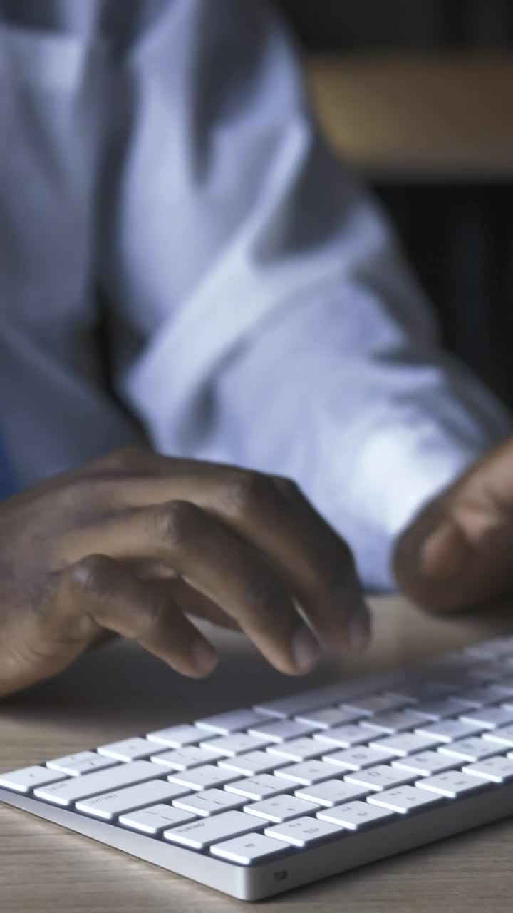 Stock Video Frustrated And Tired Young Man Working On Computer Live Wallpaper For PC - Free Download
