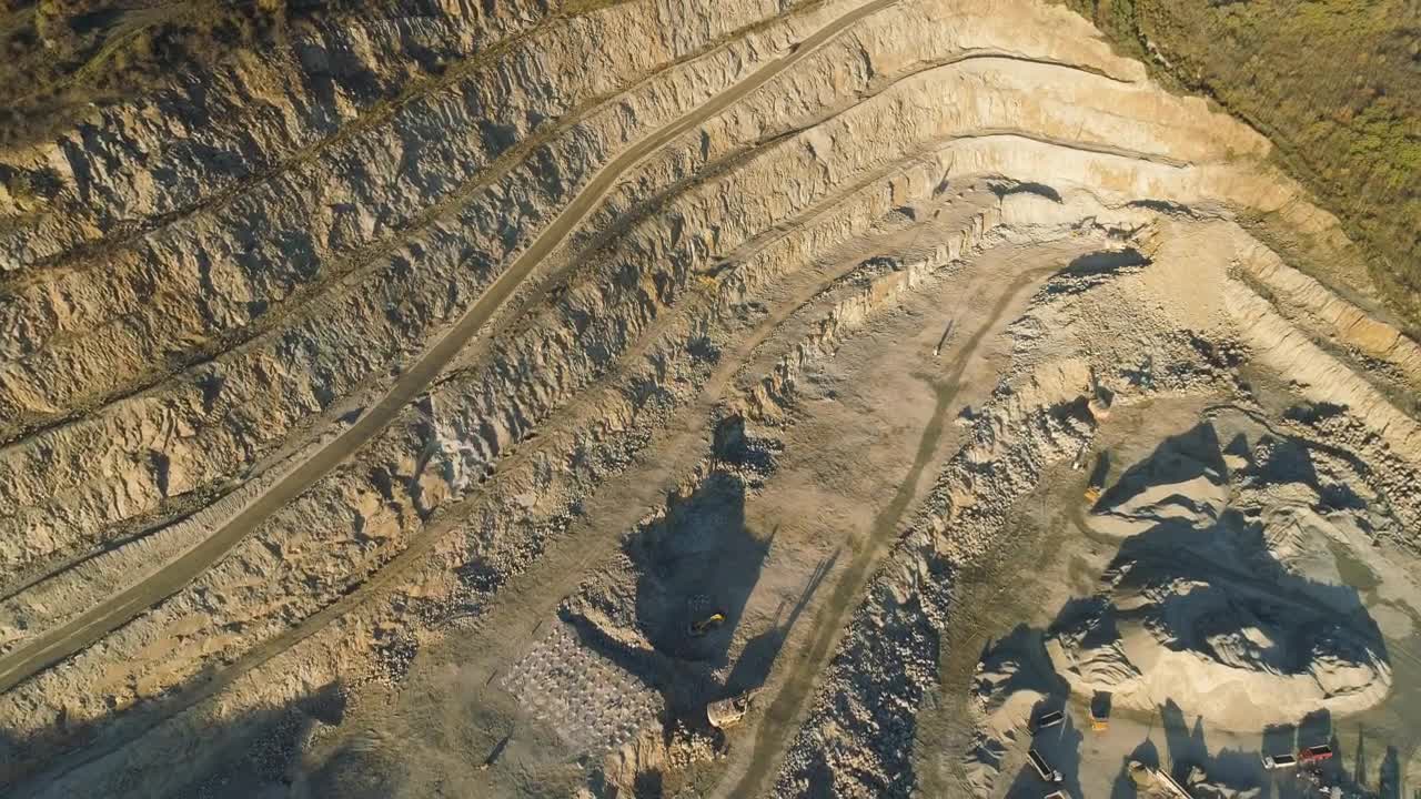 Stock Video Open Air Quarry Live Wallpaper - Free Download