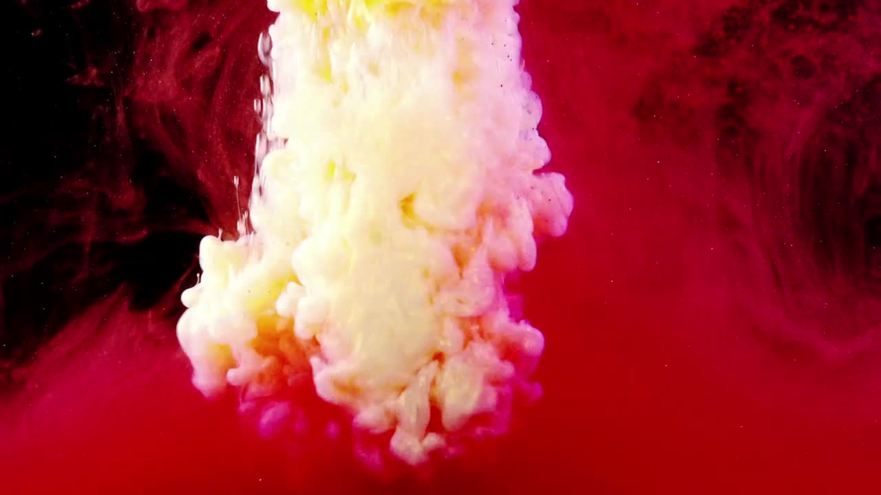Stock Footage White Splashing Against Red Live Wallpaper - Free Download