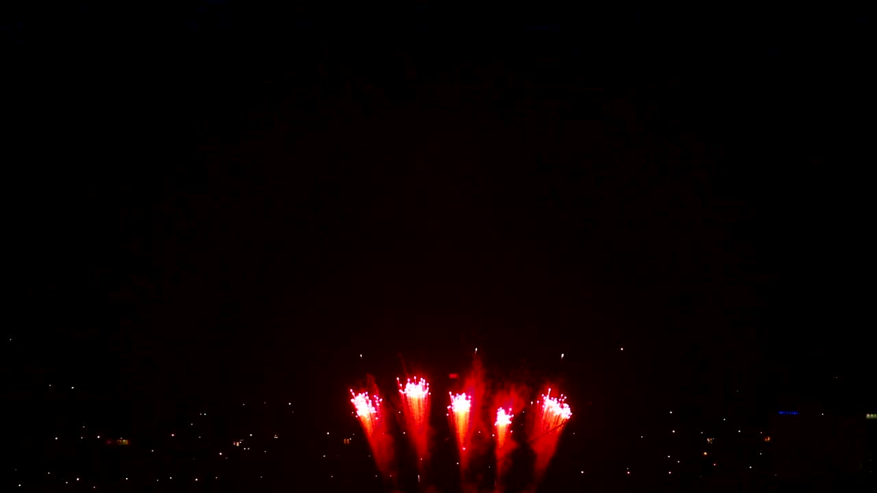 Stock Video Firewoks Celebration In The Night Sky Live Wallpaper For PC - Free Download
