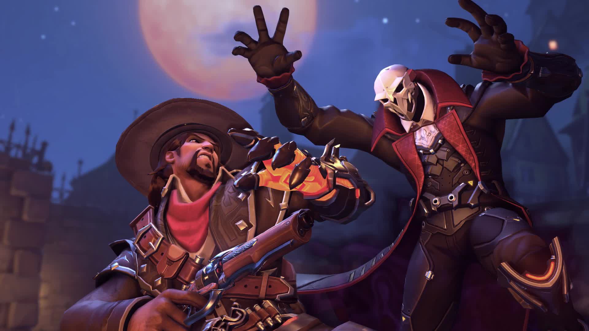 Reaper and Mcree Halloween Terror HD Live Wallpaper - Free Download