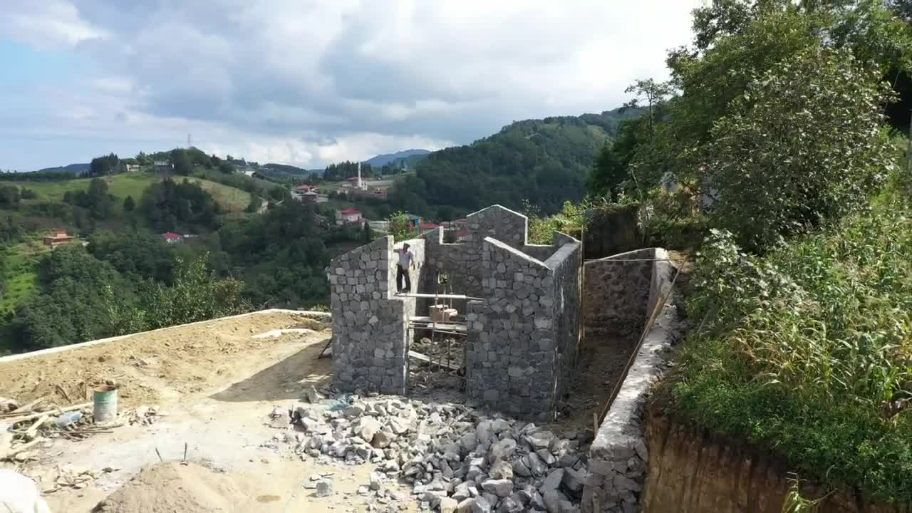 Free Video Stock Small House Being Built Live Wallpaper - Free Download