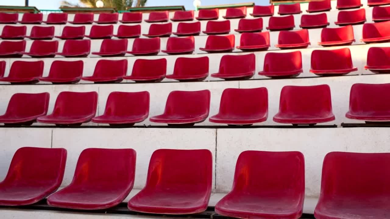 Stock Video Outdoor Seating In An Open Air Theater Live Wallpaper - Free Download