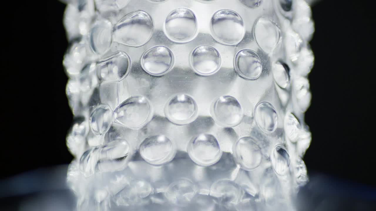 Stock Video Ice Spheres Rotating On A Black Background Animated Wallpaper - Free Download