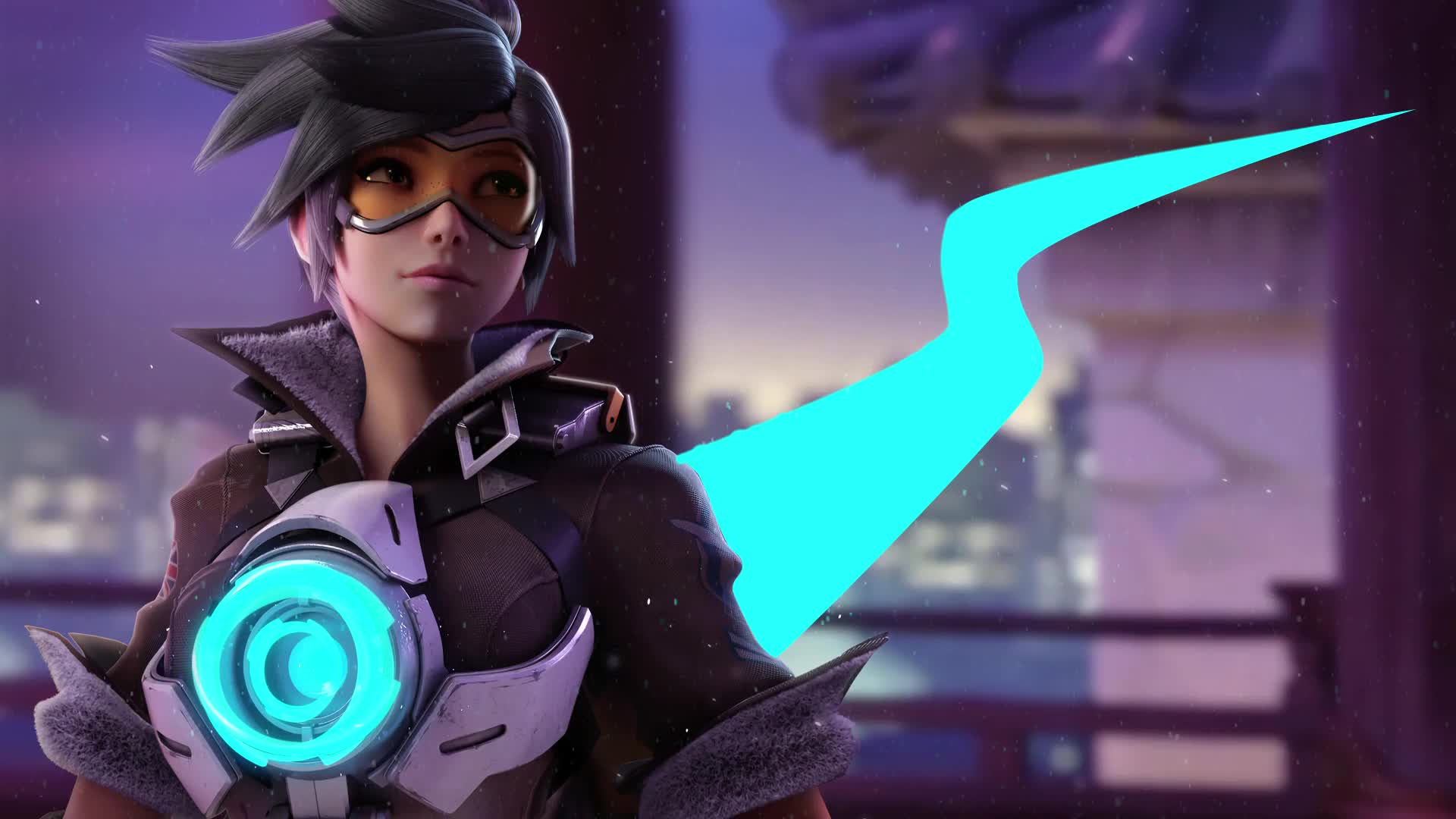 Tracer Overwatch Game Live Wallpaper - Free Download