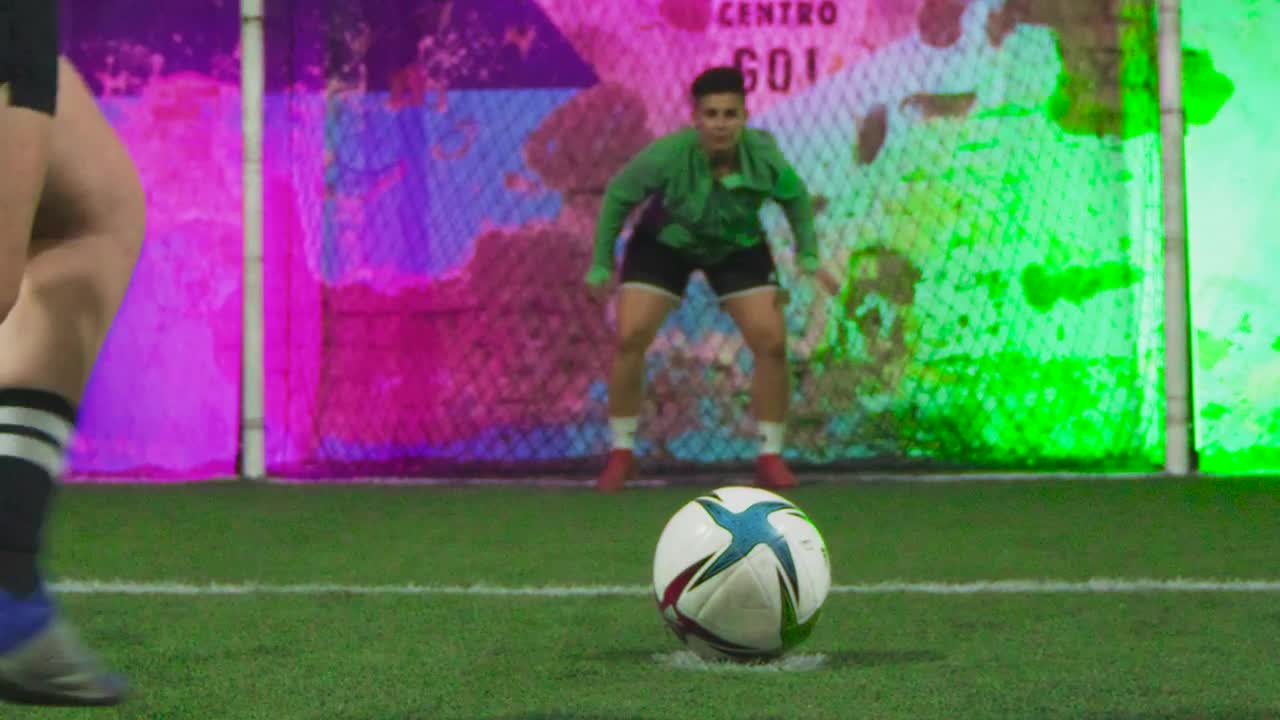 Stock Video Penalty Kick During A Football Match Live Wallpaper - Free Download