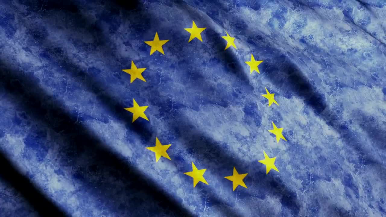 Stock Video Faded European Union Flag Live Wallpaper For PC - Free Download