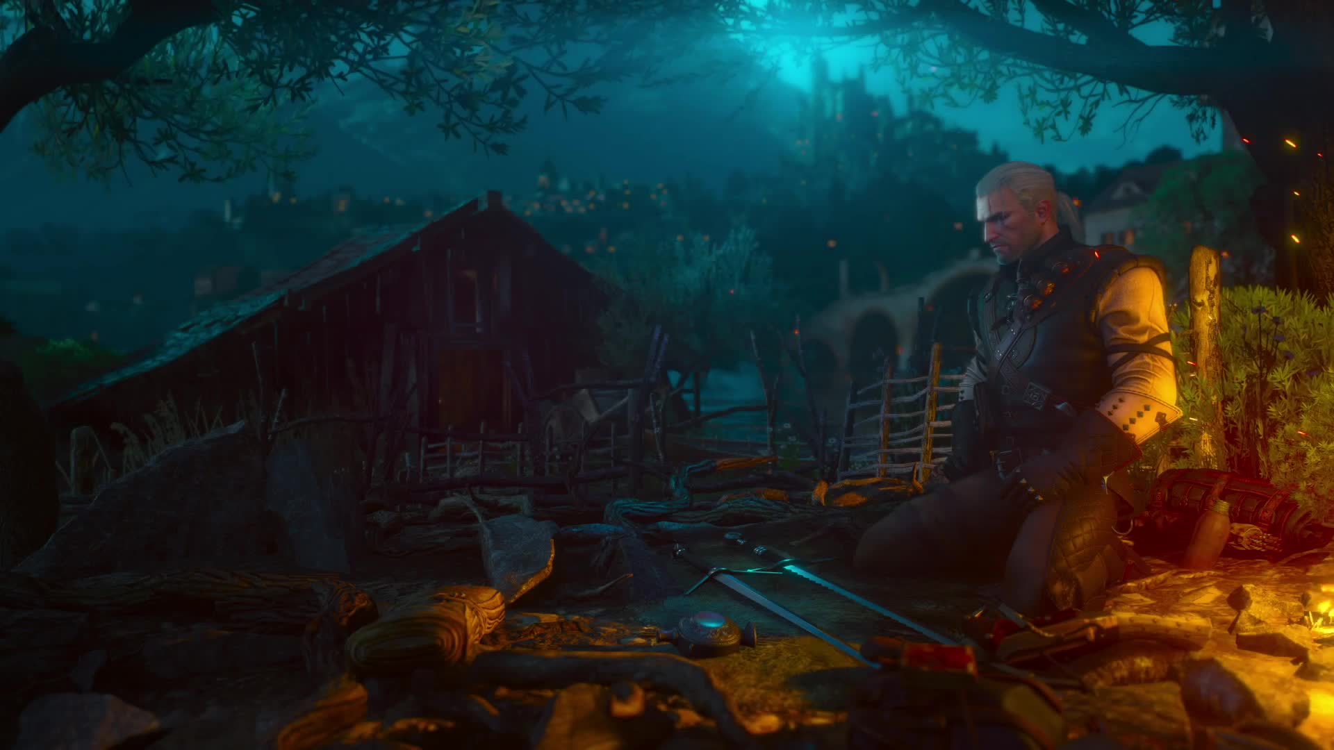 Witcher 3 Blood and Wine main menu original video live desktop1 - Free Download