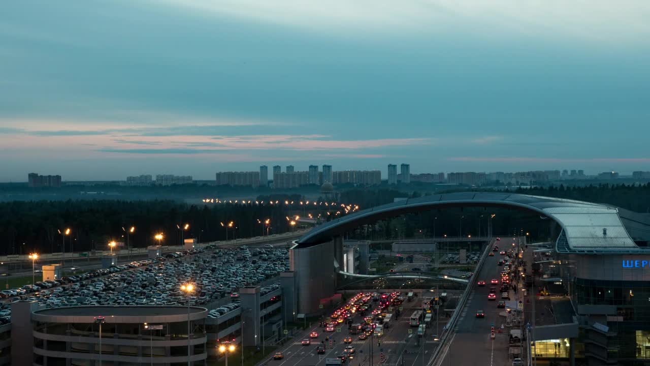 Free Video Stock timelapse of airport traffic Live Wallpaper - Free Download