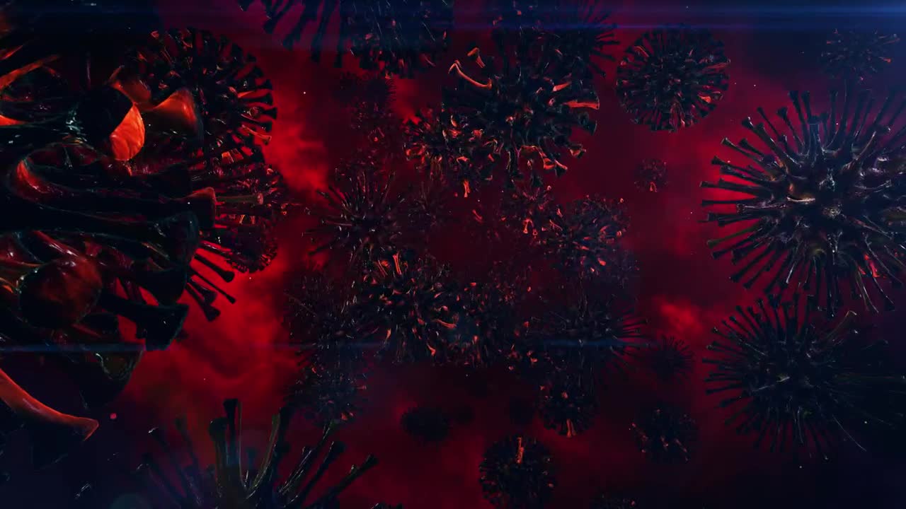 Stock Video Coronavirus In The Air Traveling D Live Wallpaper For PC - Free Download