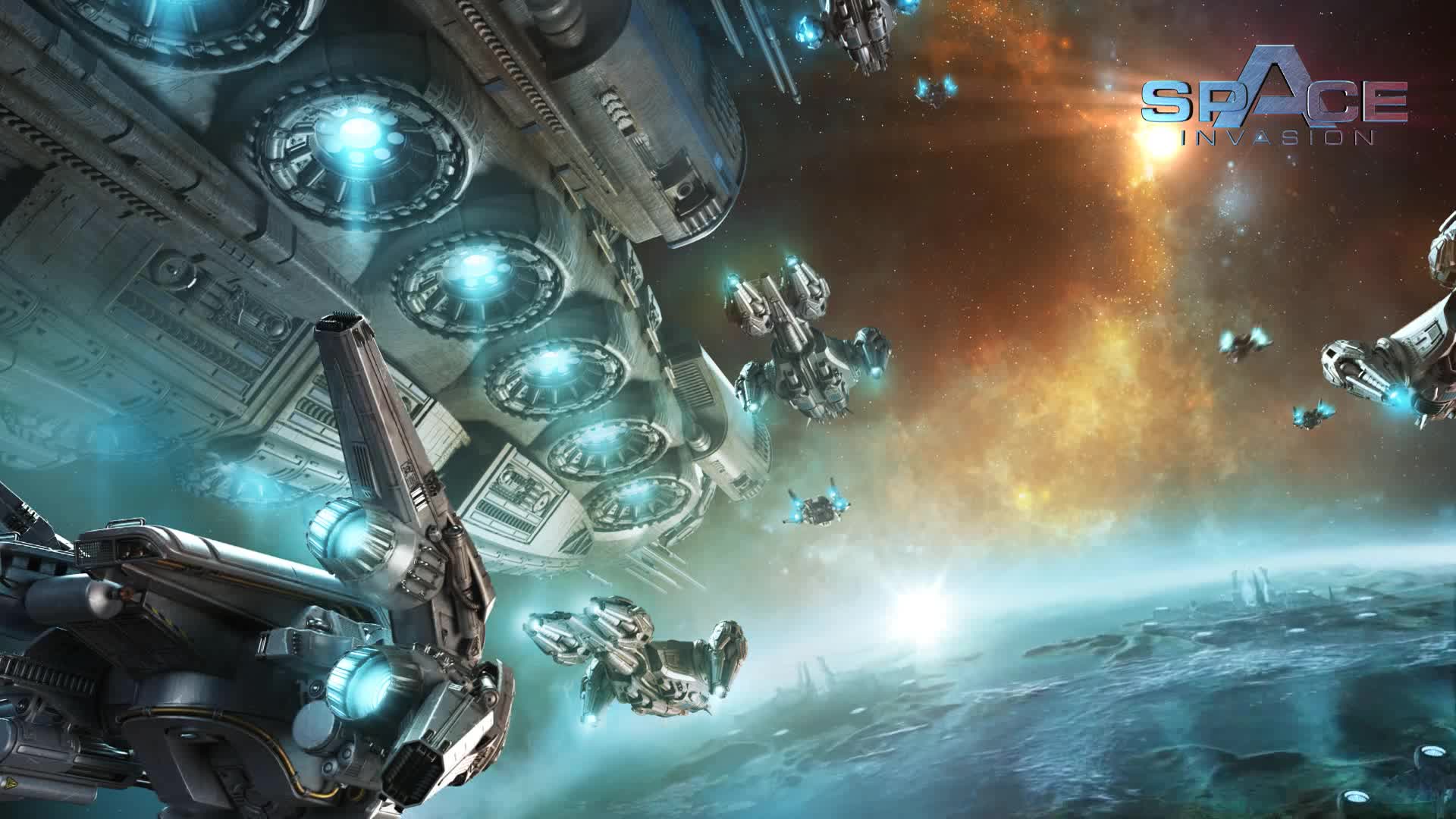 Browser Game Space Invasion Live Wallpaper - Free Download