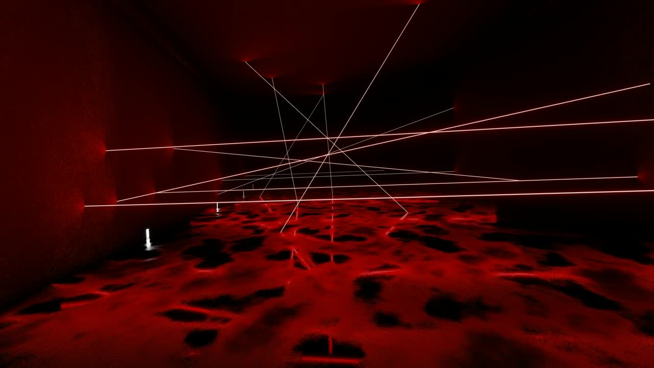 Stock Video Dark D Tunnel With Red Lasers Live Wallpaper For PC - Free Download