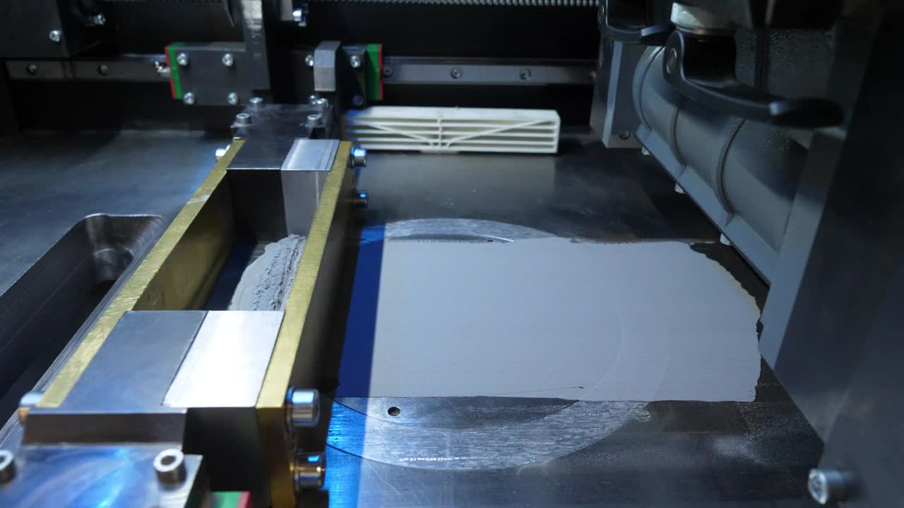 Stock Video Industrial D Printer Animated Wallpaper - Free Download