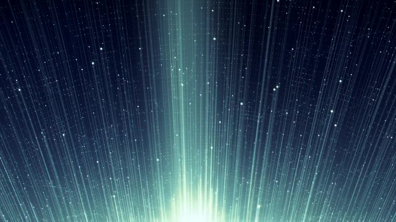 Stock Video Glitter Light Lines Rising From Bottom Live Wallpaper For PC - Free Download