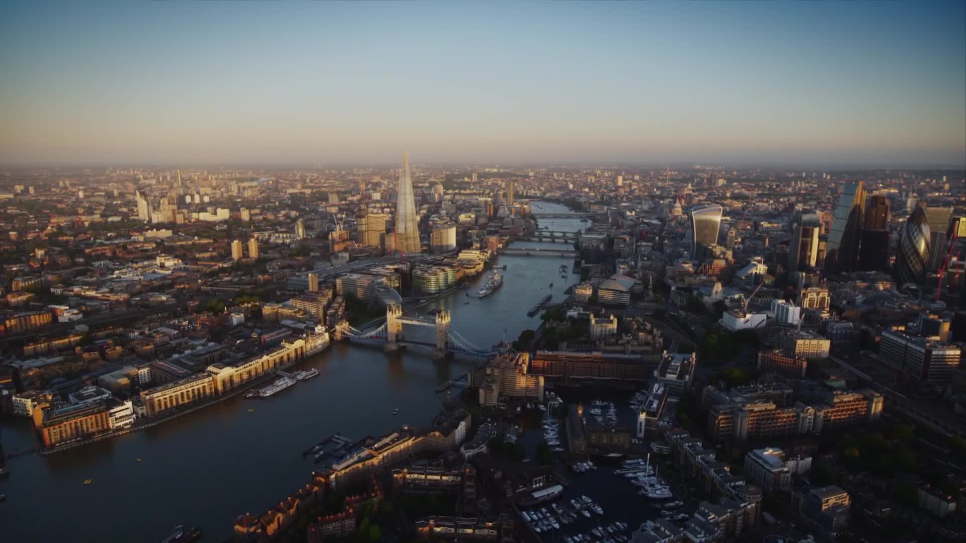 London from Air Live Wallpaper - Free Download