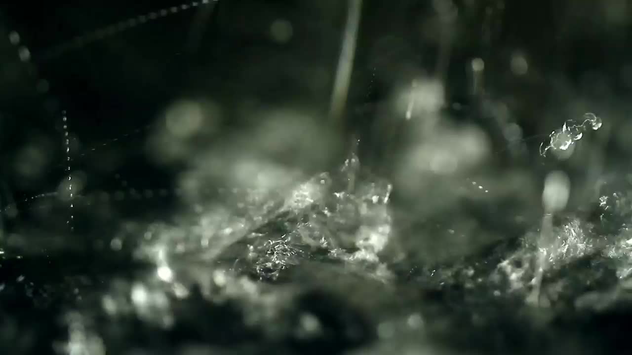 Stock Video Heavy Rain Hitting The Ground Animated Wallpaper - Free Download