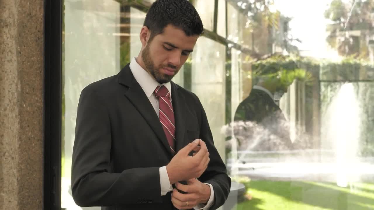 Video Stock Portrait Of A Groom Before His Wedding Live Wallpaper Free - Free Download