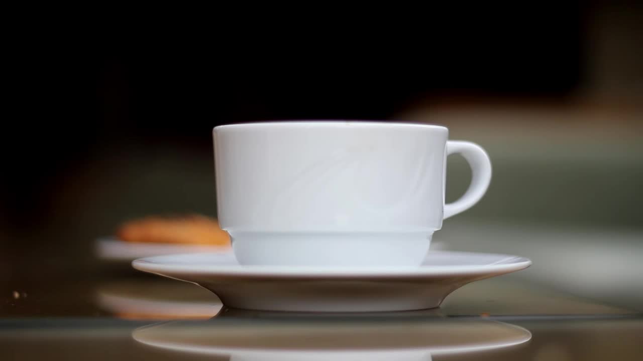 Free Stock Video Shot Close To A Cup Of Coffee Taken By One Live Wallpaper - Free Download
