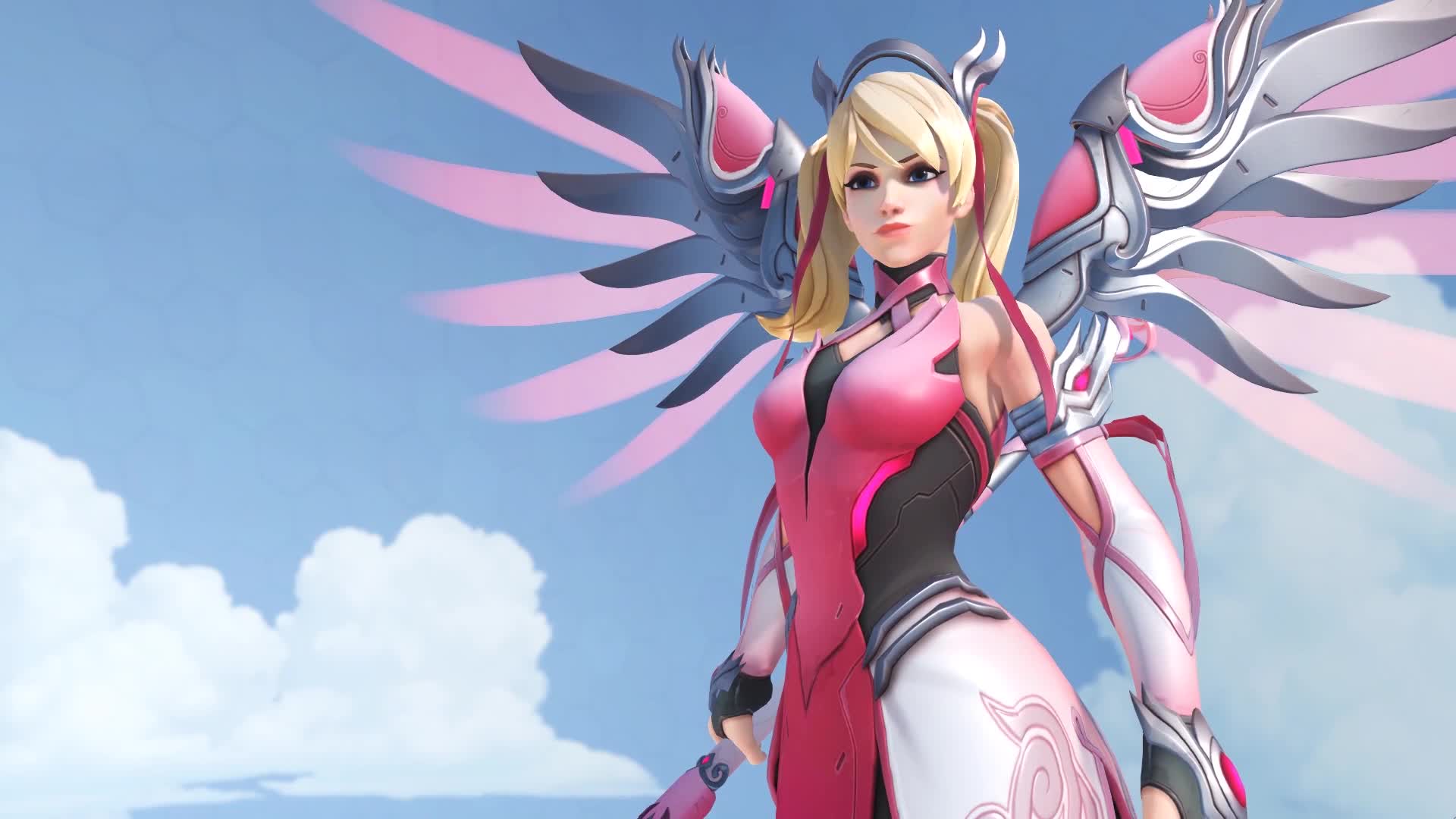 Pink Mercy Overwatch Live Wallpaper Free - Free Download