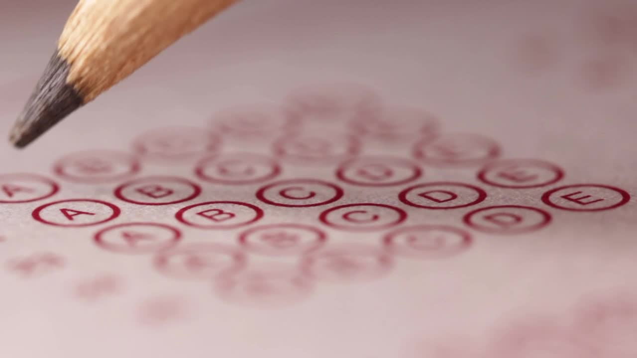 Stock Video Filling In An Exam Paper Live Wallpaper For PC - Free Download