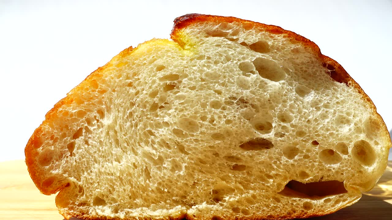 Video Stock Pouring Oil On A Fresh Slice Of Bread Live Wallpaper Free - Free Download
