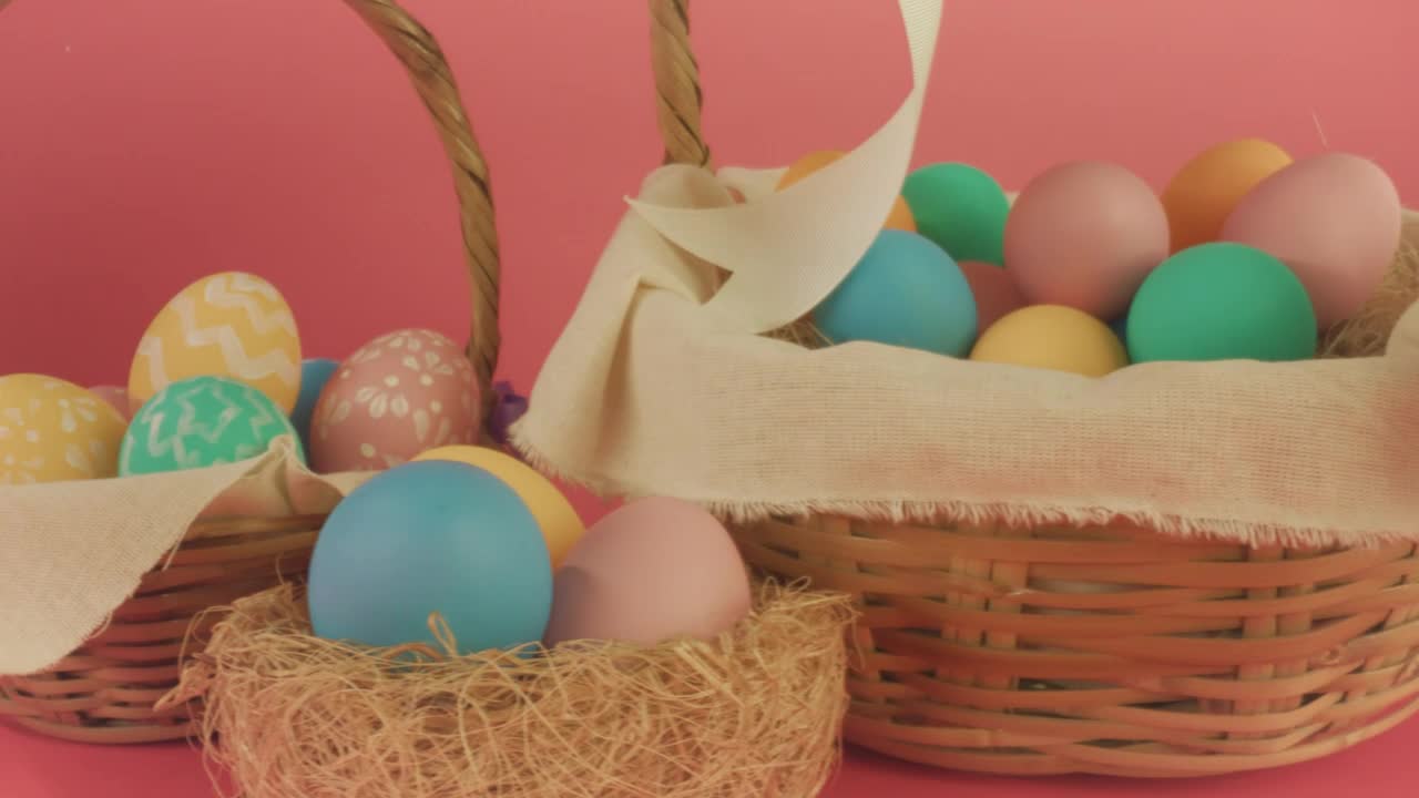 Stock Video Easter Decorative Baskets Live Wallpaper For PC - Free Download
