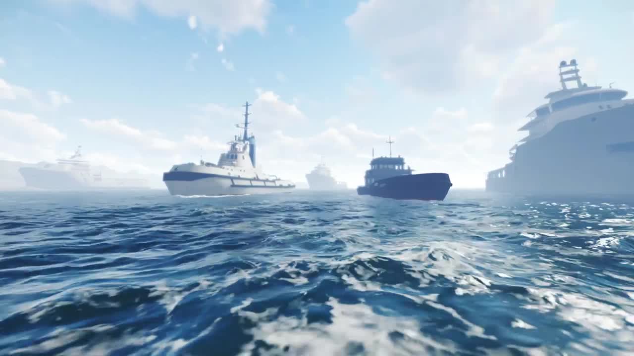 Free Stock Video Ships Sailing In The Sea D Animation Live Wallpaper - Free Download